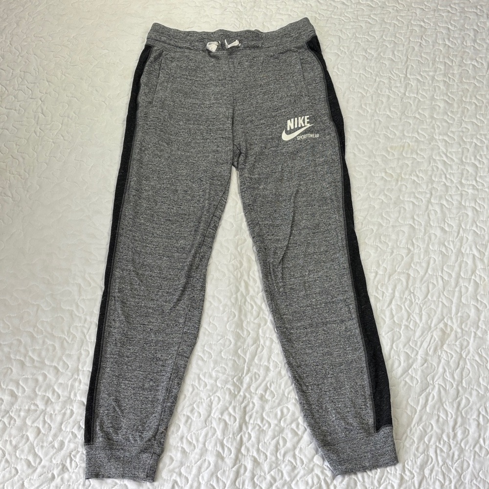 Nike Heather Gray Drawstring Joggers size xs